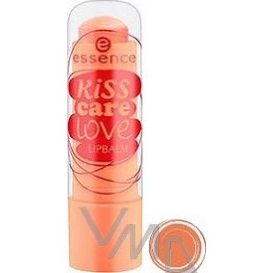 Essence Kiss Care Love Lipbalm balzam na pery 04 Caribbean Sunrise 4 g
