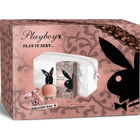 Playboy Play It Sexy toaletná voda 30 ml + taška, darčeková sada