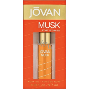 Jovan Musk Oil parfum olej pre ženy 9,7 ml