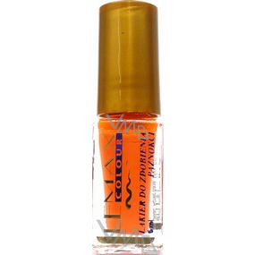 LEMAX Zdobiaci lak na nechty odtieň oranžový neon 6 ml