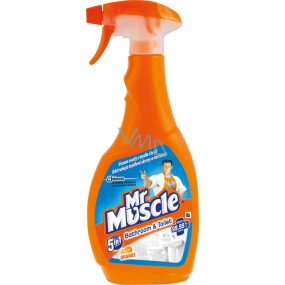 Mr. Muscle 5v1 Koupelva & Wc Orange čistiaci a dezinfekčný prostriedok 500 ml