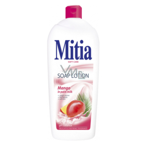 Mitia Mango in Palm Milk krémové tekuté mydlo náhradná náplň 1 l
