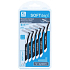 Soft Dent medzizubná kefka zahnutá XL 0,8 mm 6 kusov