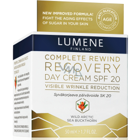 Lumene Complete Rewind Recovery Day Cream SPF20 intenzívny denný krém 50 ml