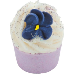Bomb Cosmetics Fialkový - Violet Bath Mallow Špalíček sa trblietkami do kúpeľa 50 g