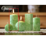 Lima Mramor Opium vonná sviečka zelená valec 60 x 120 mm 1 kus