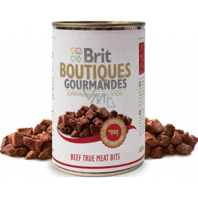 Brit Boutiques Gourmandes Hovädzie mäso v omáčke 400 g