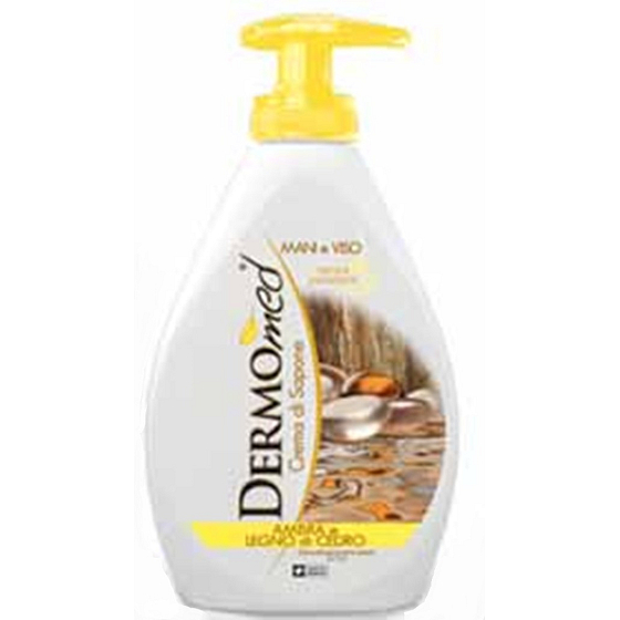 Dermomed Amber & Cedarwood tekuté mydlo dávkovač 300 ml