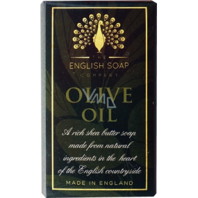 English Soap Olivový Olej prírodné parfumované mydlo s bambuckým maslom 200 g