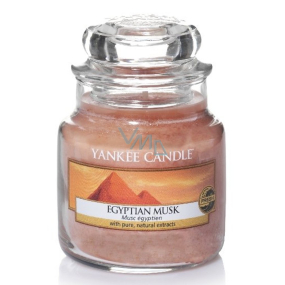 Yankee Candle Egyptian Musk - Egyptské pižmo vonná sviečka Classic malá sklo 104 g