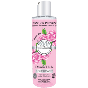Jeanne en Provence Rose Envoutante - Podmanivá ruža sprchový olej 250 ml