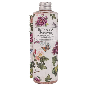 Bohemia Gifts Botanica Šípek a ruže soľ do kúpeľa 300 g