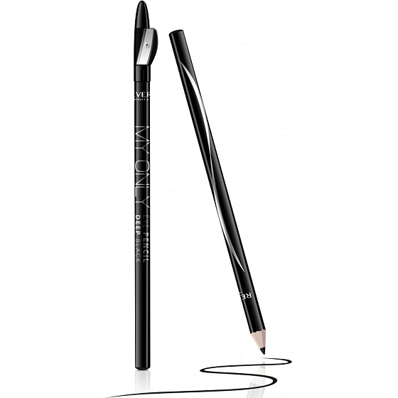 Reverz My Only ceruzka na oči drevená s orezávačom Black 1,8 g