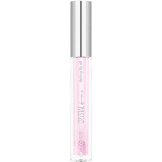 Essence Crystal Dreams zafarbený olej na pery 01 Frozen Kisses 2,3 ml