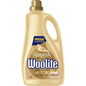 Woolite Keratin Therapy Pro-Care prací gel, 3,6 l, 60 dávok