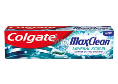 Colgate Max Clean Mineral Scrub gélová zubná pasta pre svieži dych 75 ml