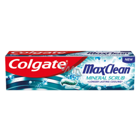 Colgate Max Clean Mineral Scrub gélová zubná pasta pre svieži dych 75 ml