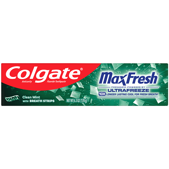 Colgate Max Clean Mineral Scrub gélová zubná pasta pre svieži dych 75 ml
