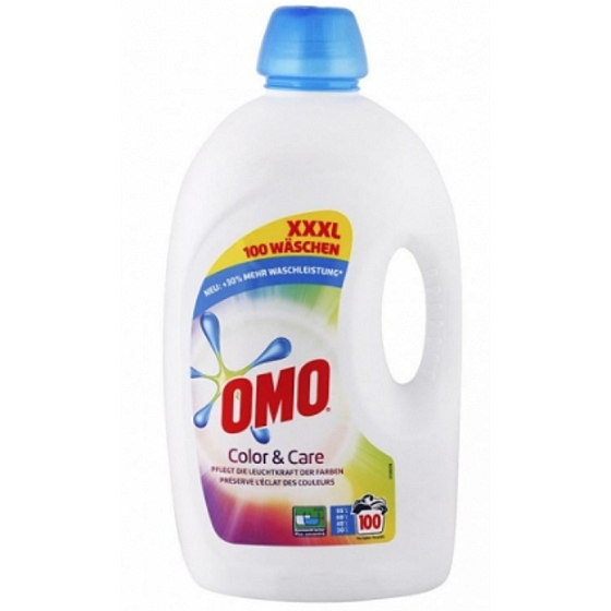 Omo Color & Care gél na pranie farebnej bielizne 100 dávok 5 l