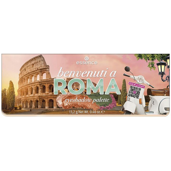 Essence Benvenuti a Roma Paleta očných tieňov 13,2 g