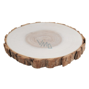 Plátok dreva vyhladený z oboch strán vŕba 18 - 20 cm