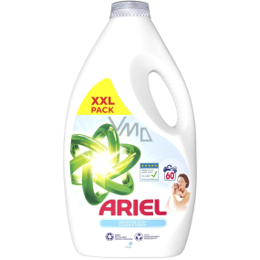 Ariel Sensitive Skin tekutý prací gél na jemné a detské oblečenie 60 dávok 3 l