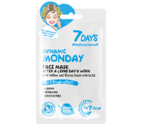 7Days Dynamic Monday Textilná pleťová maska pre všetky typy pleti 28 g