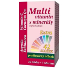 MedPharma Multivitamín s minerálmi + extra C doplnok stravy 37 tabliet