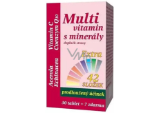 MedPharma Multivitamín s minerálmi + extra C doplnok stravy 37 tabliet