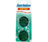 Supertankers Twin Green WC tablety do nádrží 2 x 50 g zelené