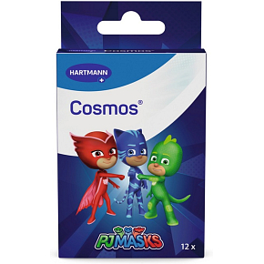 Cosmos PJ Masks detské náplasti 3 veľkosti 12 ks