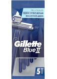 Gillette Blue II holítka 2 brity pre mužov 5 kusov