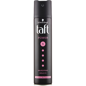 Taft Power Cashmere, lak na vlasy mega silná fixácia, sila fixácie 5, 250 ml Taft Power Cashmere, lak na vlasy mega silná fixácia, sila fixácie 5, 250 ml