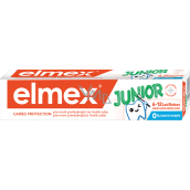 Elmex Junior 6 -12 rokov zubná pasta 75 ml