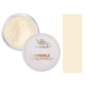 Dermacol Invisible Fixing Powder púder odtieň Light 13,5 g