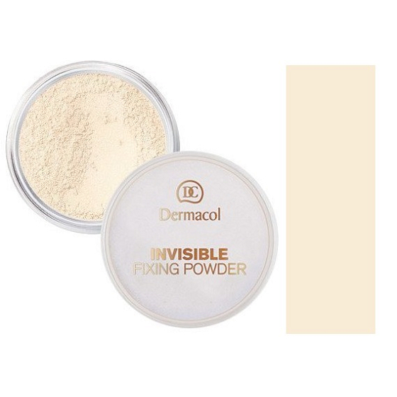 Dermacol Invisible Fixing Powder púder odtieň Light 13,5 g
