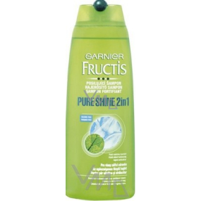 Garnier Fructis Pure Shine 2v1 proti vodnému kameňu šampón 250 ml