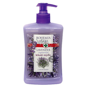 Bohemia Gifts Lavender regeneračné tekuté mydlo dávkovač 500 ml