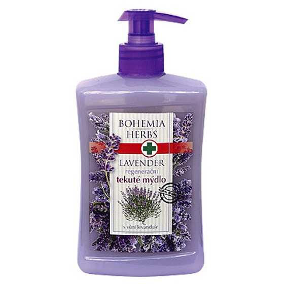 Bohemia Gifts Lavender regeneračné tekuté mydlo dávkovač 500 ml