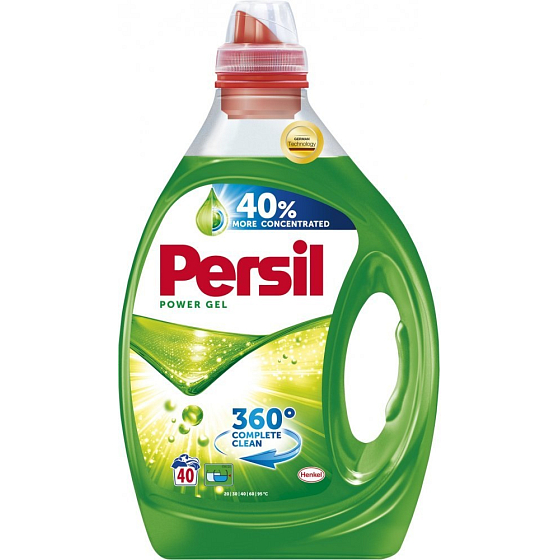 Persil Deep Clean Regular univerzálny tekutý prací gél na biele a stálofarebné prádlo 40 dávok 2 l