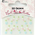 Absolute Cosmetics Nail Art 3D nálepky na nechty 24911 1 aršík