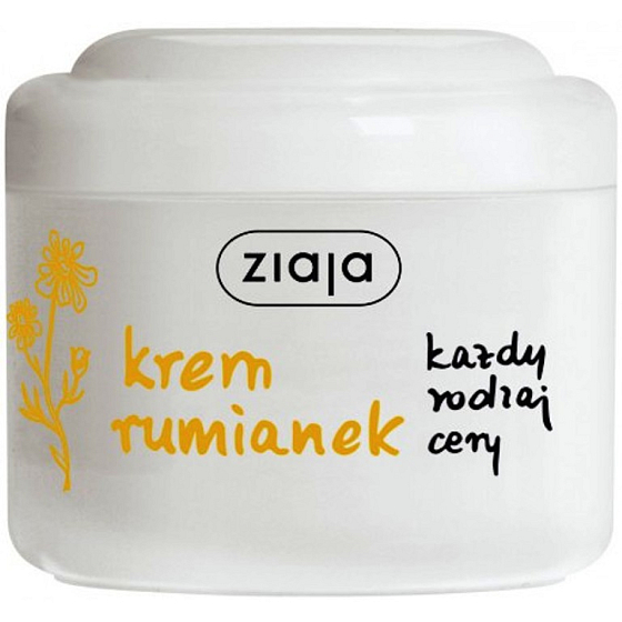 Ziaja Harmanček hydratačný pleťový krém bez parfumácie 100 ml