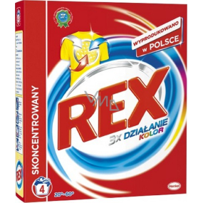 Rex 3x Action Color prací prostriedok na farebnú bielizeň 4 dávky 300 g