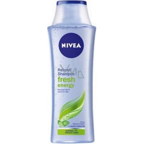 Nivea Fresh Energy vitalizujúce šampón pre normálne až mastné vlasy 250 ml