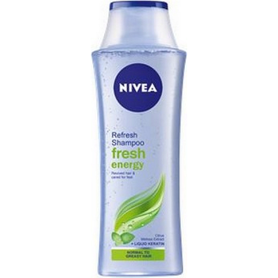 Nivea Fresh Energy vitalizujúce šampón pre normálne až mastné vlasy 250 ml