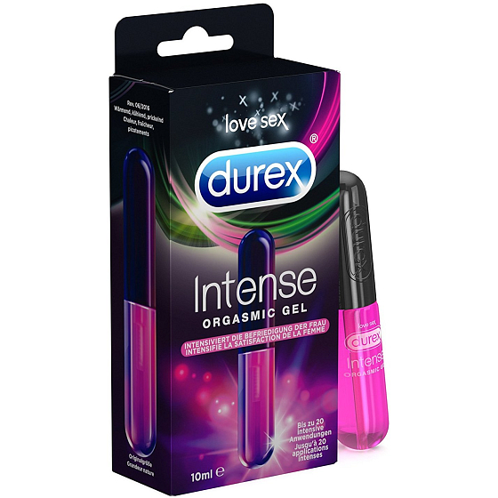 Durex Intense Orgasmic Gel stimulačný gél zintenzívňujúci zážitok 20 použití 10 ml