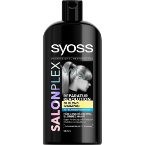 Syoss SalonPlex Blonde Renaissance šampón pre zosvetlené a zafarbené blond vlasy 500 ml