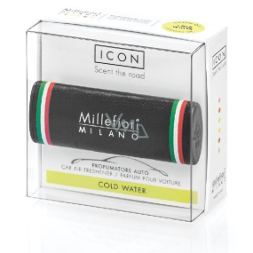 Millefiori Milano Icon Cold Water - Chladná voda vôňa do auta Urban vonia až 2 mesiace 47 g