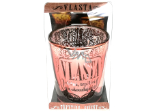 Albi Trblietavý svietnik zo skla na čajovú sviečku VLASTA, 7 cm