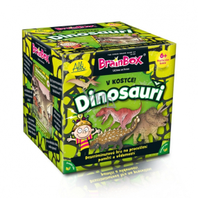Albi V kocke! Dinosaury 2. vydanie desaťminútová hra na precvičenie pamäti a vedomostí odporúčaný vek 6+